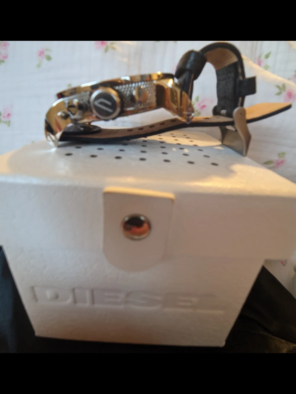 Diesel Multi-Dial Black and Gold Men’s Watch